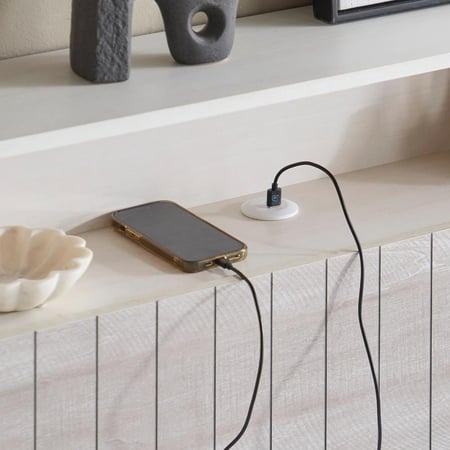 طقم غرفة نوم ذكي كينج 6 قطع من ليفربول - 180x200 سم