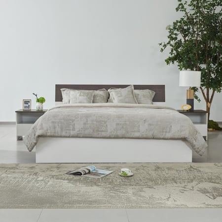 طقم غرفة نوم كينج 5 قطع من ريفا - 200x180 سم