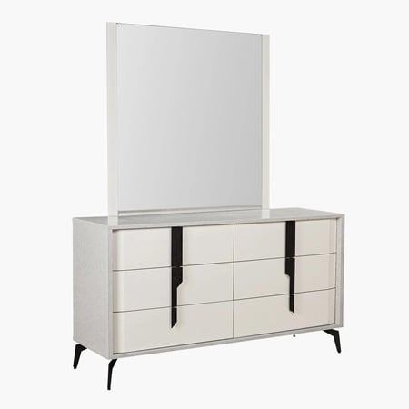 طقم غرفة نوم كينج - 6 قطع من جرانديورا - 180x200 سم