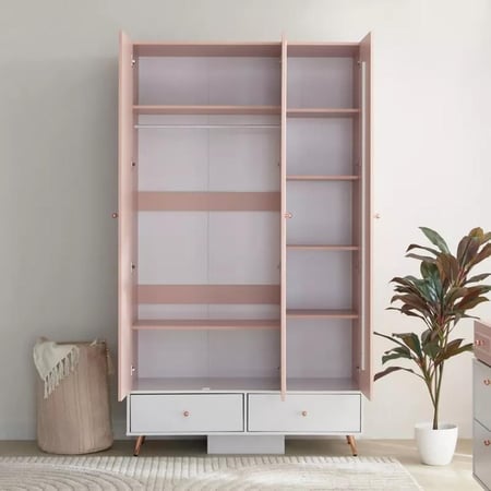 خزانة ملابس بـ3 أبواب ودرجين من أرميسيا