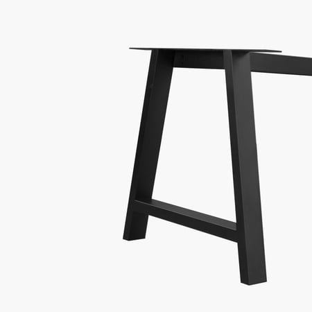 طقم طاولة سفرة بتصميم A خشب هندسي مع 6 كراسي قماش رمادي بارجل معدن اسود وخزانة جانبية 3 أبواب و 3 ادراج - من لونفيرا