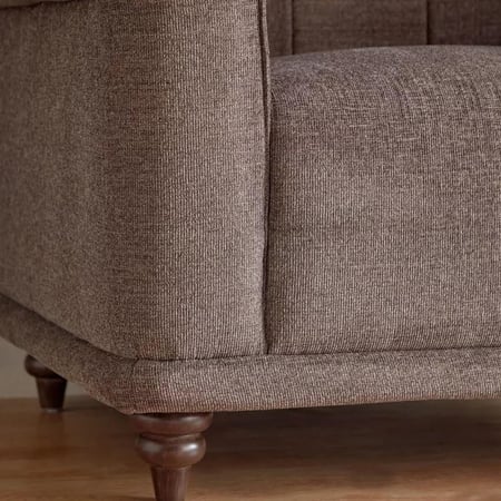 كنبة قماش مقعد مع وسادة من جرانا بتصميم فخم و عصري