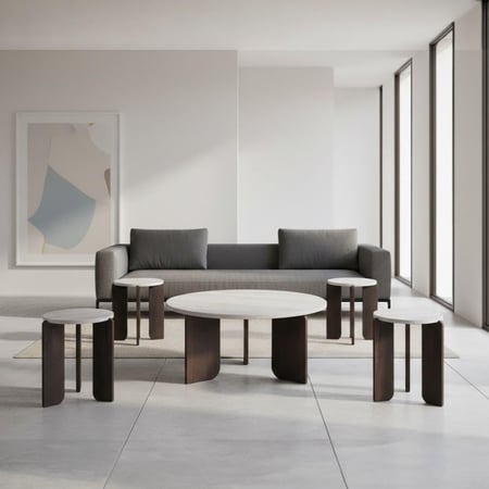 طقم طاولات - كونسول