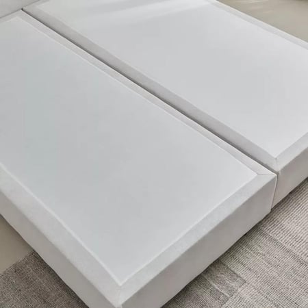 سرير توين منجد بتصميم أنيق من باري- 120x200 سم