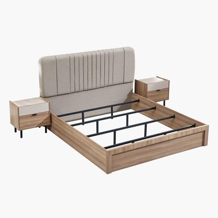 طقم غرفة نوم كينج 6 قطع من سوان - 180x200 سم