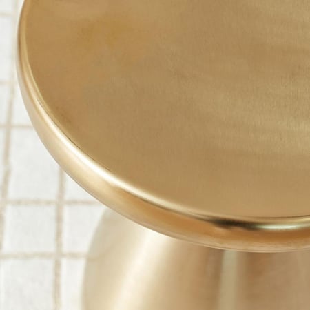 طاولة جانبية من كوزميك معدن ميتالك ذهبي