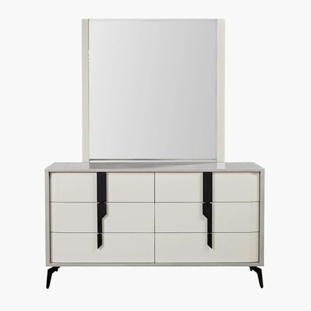 طقم غرفة نوم كينج - 6 قطع من جرانديورا - 180x200 سم