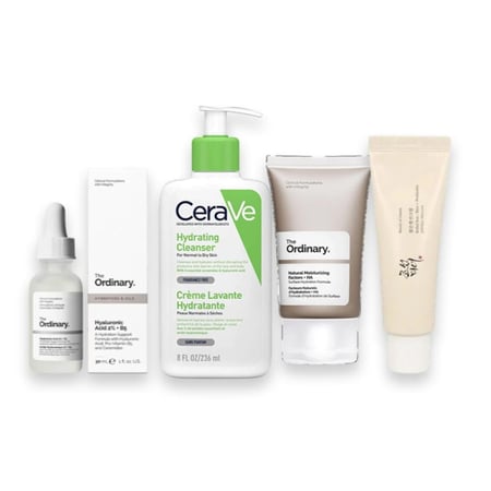 مجموعة روتين البشرة الجافة