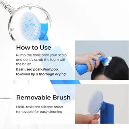 تونر الفقاعات لتنشيط فروة الراس وتحفيز النمو من سيبوري 100مل