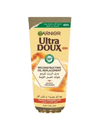 غارنييه ألترا دو – بديل الزيت المرمم بالعسل لتجديد الشعر 200 مل