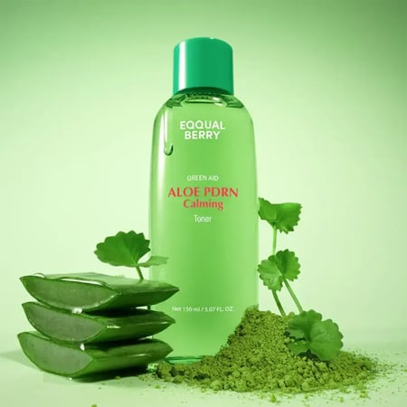 تونر الألوفيرا مع PDRN لتهدئة وتجديد البشرة من ايكوال بيري - 150مل