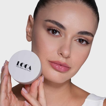لوكا بودرة تثبيت مكياج - فراولة - درجة 2#