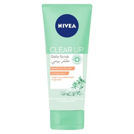 نيفيا كلير أب مقشر يومي للوجه لتنقية البشرة وحبوب الشباب - 75 مل