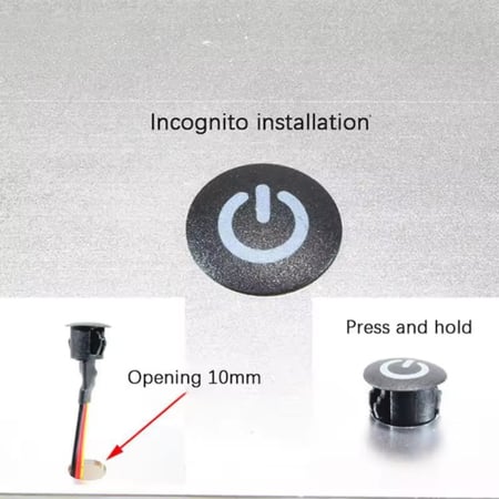 زر تحكم لمس