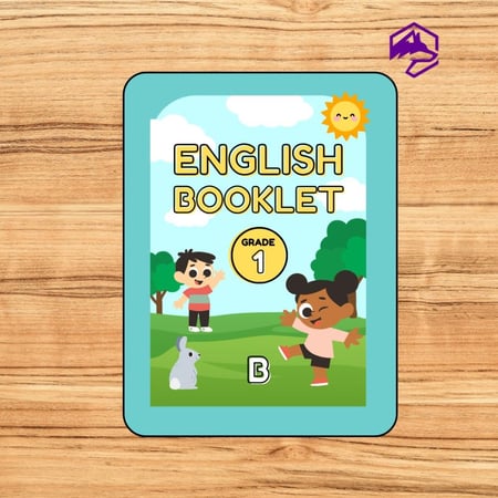 كتيب اللغة الإنجليزية للصف الأول – أنشطة تعليمية ممتعة للأطفال