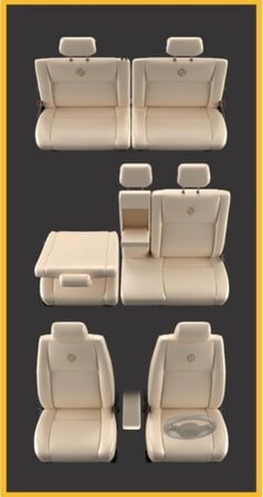 تلبيسة برادو 2010 -2022 جلد من اولفت