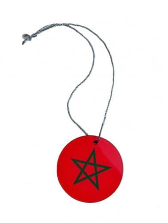 تعليقة مرايا بشعار المغرب