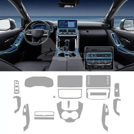 حمايه PPF الداخليه قص الكتروني لاندكروزر 2021