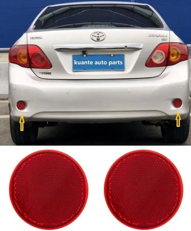 عاكس صدام خلفي كورولا 2007-2010