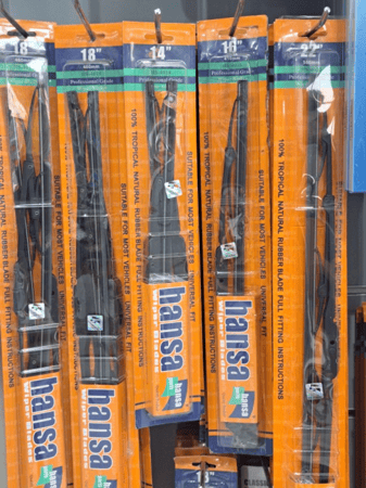 طقم مساحات امامية هانسا ماليزي ( اختر المقاس )