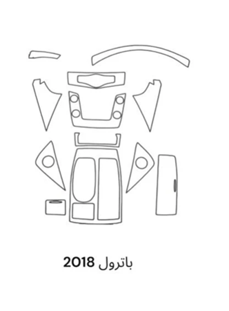 حمايه PPF الداخليه قص الكتروني باترول نيسان 2018