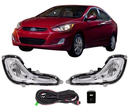 كشافات ضباب اكسنت 2011-2017