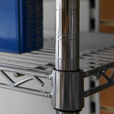 شكل رفوف الكروم عن قرب