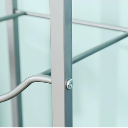 جزء من حامل قوارير الماء