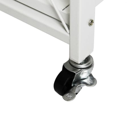 رفوف مزودة بعجلات