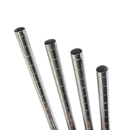 اعمدة رفوف كروم