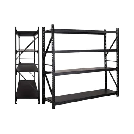 رفوف تخزين حديد اسود ثقيل الحمولة