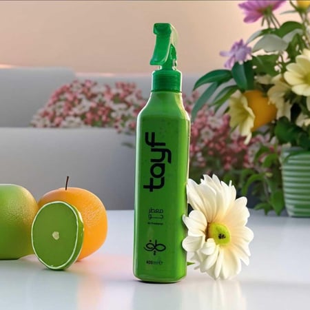 صورة معطر جو طيف  جرين 400 مل معطر جو برائحة طبيعية ومنعشة تدوم
