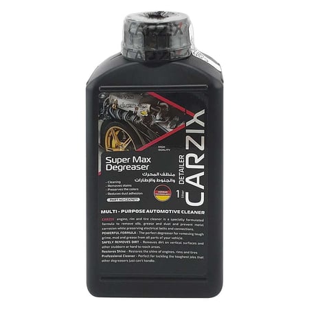 كارزيكس منظف المحرك والجنوط والاطارات واحد لتر للمحترفين لتنظيف فعال