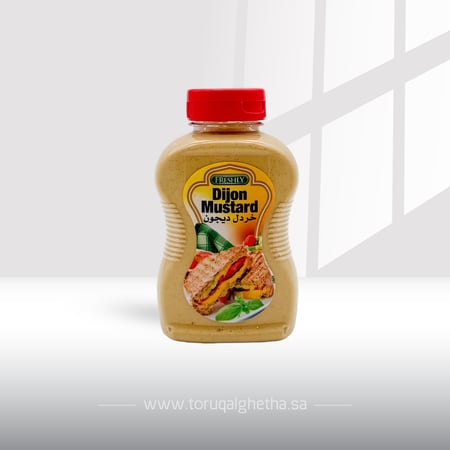 فريشلي خردل ديجون 9 اونز -Freshly Dijon Mustard 9 oz