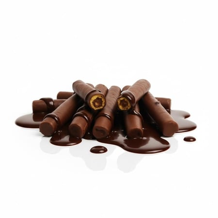 شوكولاته فانفير – ويفر محشو بكريمة البندق ومغطى بالشوكولاتة البلجيكية الاصلية