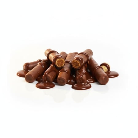 شوكولاته فانفير – ويفر محشو بكريمة البندق ومغطى بالشوكولاتة البلجيكية الاصلية