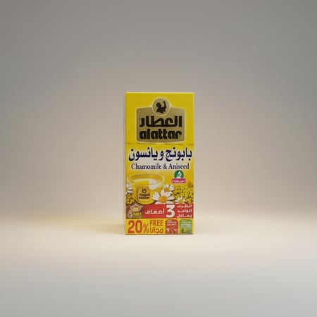 شاي البابونج و اليانسون  شركة العطار 24 ظرف