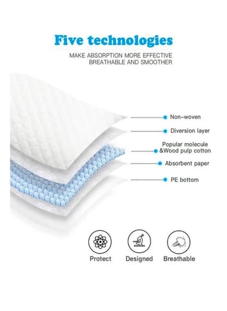 مفارش الكبار DR.Care  - مقاس 90*60