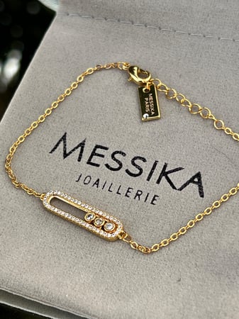 أسوارة Messika معدن ذهبي ماستر كواليتي