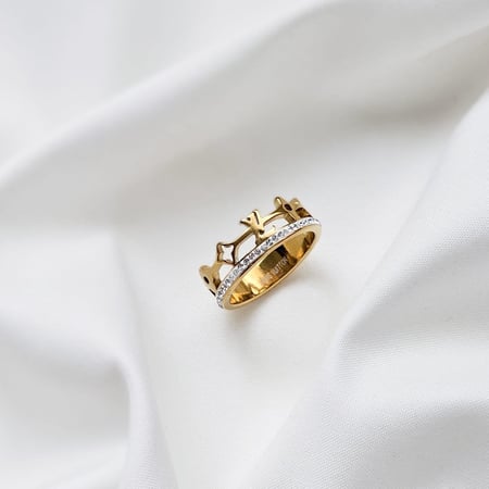 خاتم LOUIS VUITTON ذهبي