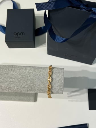 إسوارة مايلي مارين apm ( ذهبي )