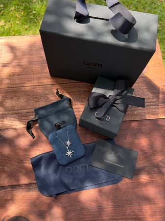 سلسال( فضة عيار 925 ) apm فضي نجوم