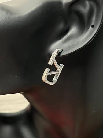 حلق VALENTINO فضي