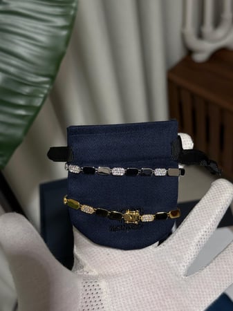 مجموعة أساور داينتي apm ( فضي -ذهبي - اخضر -روز قولد - ازرق )