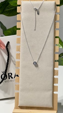 سلسال باندورا فضي دائري