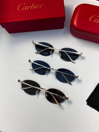 نظارات  Cartier-  ثلاث الوان