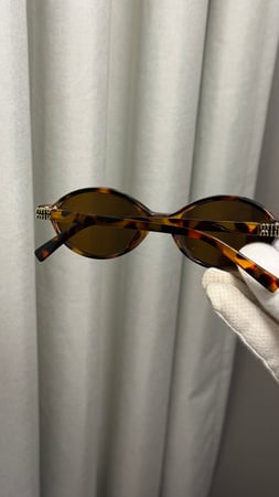 نظارة - شمسيه اطار تايقر- عدسة بني