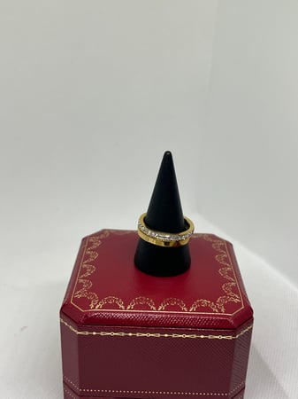 خاتم Cartier الذهبي ماستر كواليتي