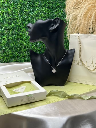 سلسال بيلاس _قلوب فضي