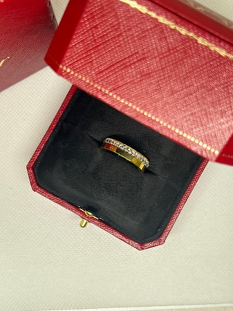 صورة خاتم Cartier خاتم Cartier الذهبي ماستر كواليتي